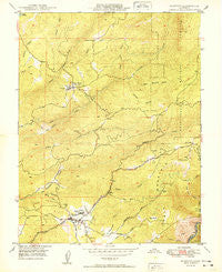Murphys California Historical topographic map, 1:24000 scale, 7.5 X 7.5 Minute, Year 1949