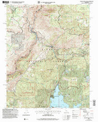 Musick Mountain California Historical topographic map, 1:24000 scale, 7.5 X 7.5 Minute, Year 2004