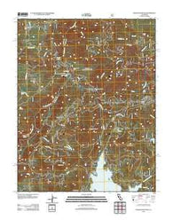 Musick Mountain California Historical topographic map, 1:24000 scale, 7.5 X 7.5 Minute, Year 2012