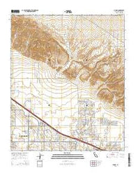 Myoma California Current topographic map, 1:24000 scale, 7.5 X 7.5 Minute, Year 2015
