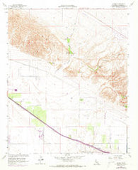 Myoma California Historical topographic map, 1:24000 scale, 7.5 X 7.5 Minute, Year 1958