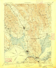 Napa California Historical topographic map, 1:125000 scale, 30 X 30 Minute, Year 1902