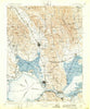 Napa California Historical topographic map, 1:125000 scale, 30 X 30 Minute, Year 1902