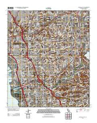 National City California Historical topographic map, 1:24000 scale, 7.5 X 7.5 Minute, Year 2012
