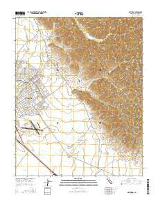 Natividad California Current topographic map, 1:24000 scale, 7.5 X 7.5 Minute, Year 2015