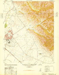 Natividad California Historical topographic map, 1:24000 scale, 7.5 X 7.5 Minute, Year 1947