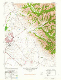 Natividad California Historical topographic map, 1:24000 scale, 7.5 X 7.5 Minute, Year 1947