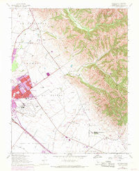 Natividad California Historical topographic map, 1:24000 scale, 7.5 X 7.5 Minute, Year 1947