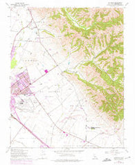 Natividad California Historical topographic map, 1:24000 scale, 7.5 X 7.5 Minute, Year 1947