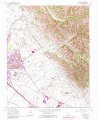 Natividad California Historical topographic map, 1:24000 scale, 7.5 X 7.5 Minute, Year 1947