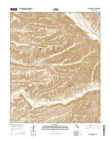 Nattrass Valley California Current topographic map, 1:24000 scale, 7.5 X 7.5 Minute, Year 2015