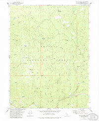 Naufus Creek California Historical topographic map, 1:24000 scale, 7.5 X 7.5 Minute, Year 1979