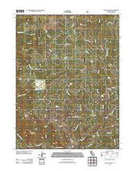 Naufus Creek California Historical topographic map, 1:24000 scale, 7.5 X 7.5 Minute, Year 2012