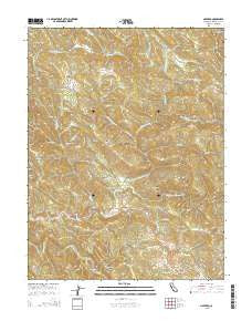 Navarro California Current topographic map, 1:24000 scale, 7.5 X 7.5 Minute, Year 2015