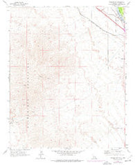 Needles SW California Historical topographic map, 1:24000 scale, 7.5 X 7.5 Minute, Year 1970