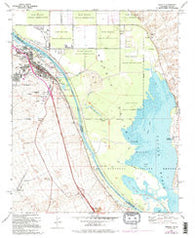 Needles California Historical topographic map, 1:24000 scale, 7.5 X 7.5 Minute, Year 1970