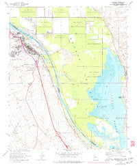 Needles California Historical topographic map, 1:24000 scale, 7.5 X 7.5 Minute, Year 1970