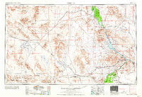 Needles California Historical topographic map, 1:250000 scale, 1 X 2 Degree, Year 1956