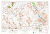 Needles California Historical topographic map, 1:250000 scale, 1 X 2 Degree, Year 1956