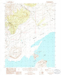 Negit Island California Historical topographic map, 1:24000 scale, 7.5 X 7.5 Minute, Year 1986