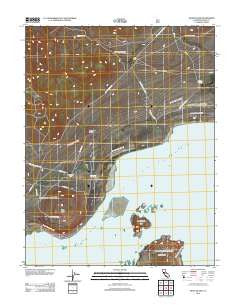 Negit Island California Historical topographic map, 1:24000 scale, 7.5 X 7.5 Minute, Year 2012