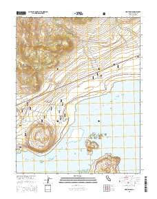Negit Island California Current topographic map, 1:24000 scale, 7.5 X 7.5 Minute, Year 2015