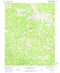 Nelson Mtn. California Historical topographic map, 1:24000 scale, 7.5 X 7.5 Minute, Year 1983