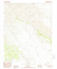 Nelson Range California Historical topographic map, 1:24000 scale, 7.5 X 7.5 Minute, Year 1987