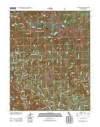 Nelson Mountain California Historical topographic map, 1:24000 scale, 7.5 X 7.5 Minute, Year 2012