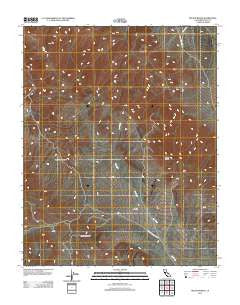 Nelson Range California Historical topographic map, 1:24000 scale, 7.5 X 7.5 Minute, Year 2012