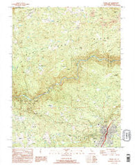 Nevada City California Historical topographic map, 1:24000 scale, 7.5 X 7.5 Minute, Year 1995