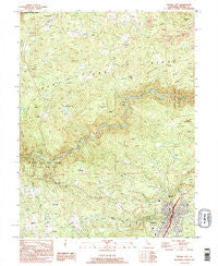 Nevada City California Historical topographic map, 1:24000 scale, 7.5 X 7.5 Minute, Year 1995