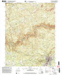 Nevada City California Historical topographic map, 1:24000 scale, 7.5 X 7.5 Minute, Year 2000