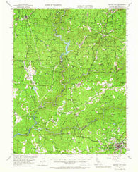 Nevada City California Historical topographic map, 1:62500 scale, 15 X 15 Minute, Year 1948