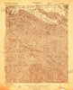 New Almaden California Historical topographic map, 1:48000 scale, 15 X 15 Minute, Year 1916
