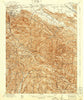 New Almaden California Historical topographic map, 1:62500 scale, 15 X 15 Minute, Year 1919