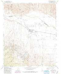 New Cuyama California Historical topographic map, 1:24000 scale, 7.5 X 7.5 Minute, Year 1964