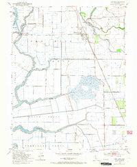 New Hope California Historical topographic map, 1:24000 scale, 7.5 X 7.5 Minute, Year 1952