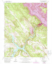 New Melones Dam California Historical topographic map, 1:24000 scale, 7.5 X 7.5 Minute, Year 1962