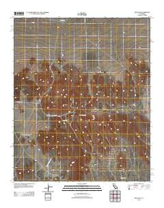 New Dale California Historical topographic map, 1:24000 scale, 7.5 X 7.5 Minute, Year 2012