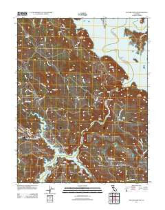 New Melones Dam California Historical topographic map, 1:24000 scale, 7.5 X 7.5 Minute, Year 2012