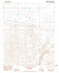 Newberry Springs California Historical topographic map, 1:24000 scale, 7.5 X 7.5 Minute, Year 1982