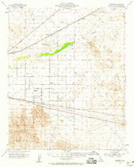 Newberry California Historical topographic map, 1:62500 scale, 15 X 15 Minute, Year 1955