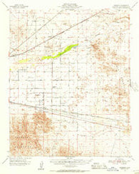 Newberry California Historical topographic map, 1:62500 scale, 15 X 15 Minute, Year 1955