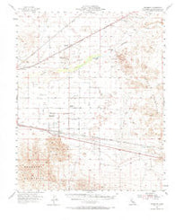 Newberry California Historical topographic map, 1:62500 scale, 15 X 15 Minute, Year 1955