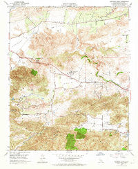 Newbury Park California Historical topographic map, 1:24000 scale, 7.5 X 7.5 Minute, Year 1950