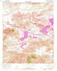 Newbury Park California Historical topographic map, 1:24000 scale, 7.5 X 7.5 Minute, Year 1950