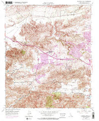 Newbury Park California Historical topographic map, 1:24000 scale, 7.5 X 7.5 Minute, Year 1950