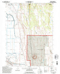 Newell California Historical topographic map, 1:24000 scale, 7.5 X 7.5 Minute, Year 1993
