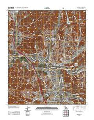 Newhall California Historical topographic map, 1:24000 scale, 7.5 X 7.5 Minute, Year 2012